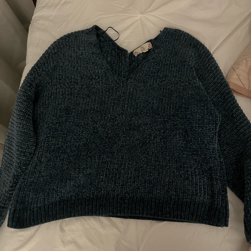 Navy blue sweater